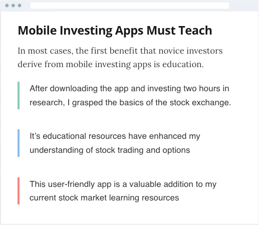 Screenshot of Clues Qualitative Analysis App
